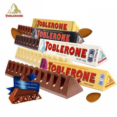Оптовые цены! Сладости со всего Мира✅ Очень быстрая доставка — Шоколад Тоблерон / Toblerone из Швейцарии