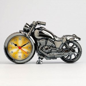 Будильник "Мотоцикл", дискретный ход, 22х12х3.5 см