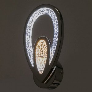 Бра 1829/1SL LED 24Вт 4000К серебро 16,5х7х28 см