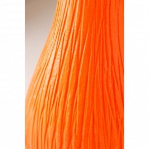 Ваза керамическая "Лиза", настольная, оранжевая, 32 см