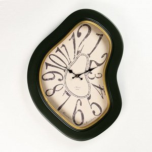 Настенные часы, серия: Интерьер, "Стиль Сальвадора Дали", плавный ход, 37 х 54.5 х 4 см