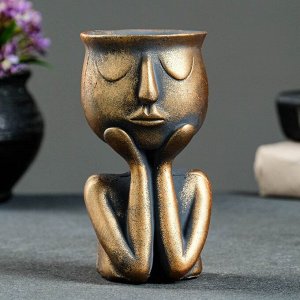 Подсвечник на 1 свечу «Винтаж», гипс, 14.7 см