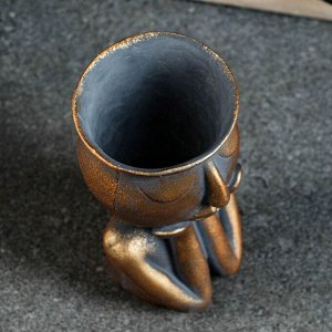 Подсвечник на 1 свечу «Винтаж», гипс, 14.7 см
