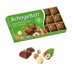 Шоколад  Schogetten Alpine Milk Chocolate with Hazelnut / Шогеттен &quot;Фундук&quot; 100 г