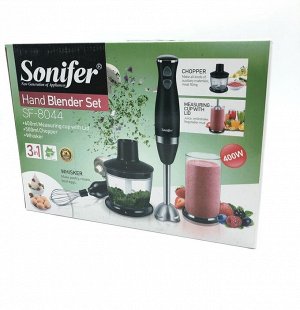 Блендер ручной Sonifer SF-8044 3в1, 400 вт