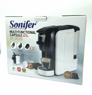 Электрическая кофемашина Sonifer SF-3539 3 в 1 для капсул