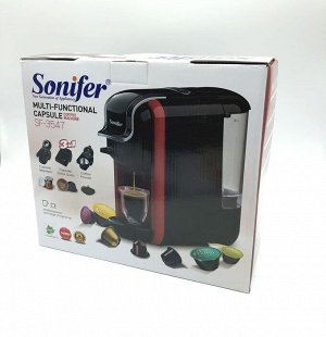 Электрическая кофемашина Sonifer SF-3547 3 в 1 для капсул