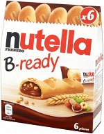 Бисквитный батончик Nutella B-Ready 6шт / Бисквитное печенье Nutella Biscuits Нутелла , Италия !