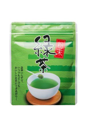 Зеленый чай в порошке быстрорастворимый Hamasa En 40г 1/10 Япония