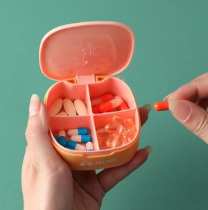 Таблетница "Pill Box" 4 ячейки