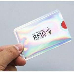 Чехол для карт, металлический, с Rfid-блокировкой