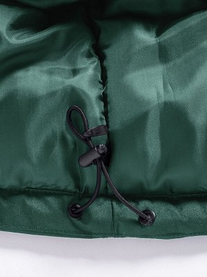 Горнолыжный костюм Valianly детский темно-зеленого цвета 90071TZ