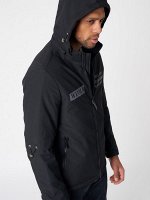 MTFORCE Куртка мужская с капюшоном черного цвета 88601Ch