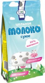 Молоко сухое цельное 400г Россия 1/24 Релиш