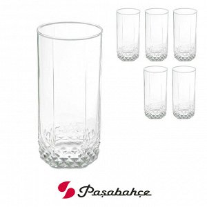 Набор стаканов Pasabahce "Вальс" / 6 шт, 440 мл