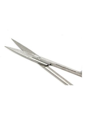 Ножницы хирургические с двумя острыми концами прямые, 140 мм