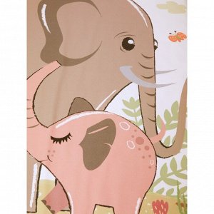 Матрас для пеленания 820х730х210 (Слоненок, бежевый (Elephant grow big, beige))