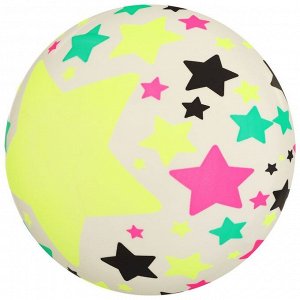 Мяч детский «Звезды» 22 см, 60 г, цвета микс