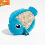 Мягкая игрушка для кошек с кошачьей мятой &quot;Рыбка&quot;, голубая