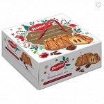 «Яшкино», кекс с вишнёвым джемом и шоколадным кремом, 500 г