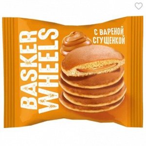 «Basker Wheels», pancake с вареной сгущенкой, 36 г