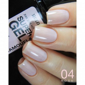 Лак д/ногтей с эффектом камуфлирующих баз "Super Gel Camouflage" RELOUIS 10гр.