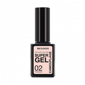 Лак д/ногтей с эффектом камуфлирующих баз "Super Gel Camouflage" RELOUIS 10гр.