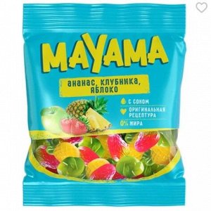 «Маяма», мармелад жевательный в форме ягод и фруктов, 70 г