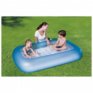 Бассейн надувной Bestway 51115, 165x104x25 см, с надувным дном, от 2 лет