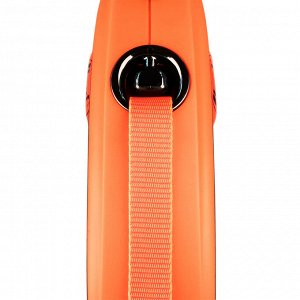 Flexi рулетка Xtreme M (до 35 кг) 5 м лента оранжевая