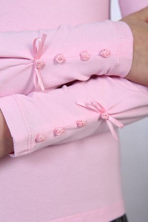 Блузка для девочки "Алена" арт. 13143 (светло-розовый)