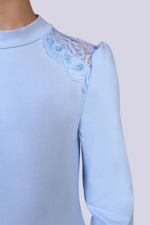 Блузка для девочки "Алена" арт. 13143 (светло-голубой)