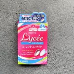 Японские глазные капли для всех типов линз Rohto Lycee Contact