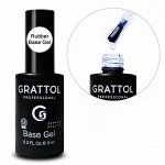 ( 9 МЛ ) БАЗА КАУЧУКОВАЯ ДЛЯ ГЕЛЬ-ЛАКА GRATTOL RUBBER BASE GEL