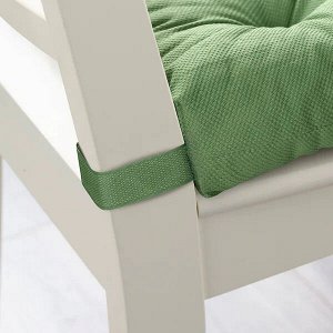 MALINDA МАЛИНДА Подушка на стул, зеленый40/35x38x7 см