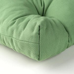 MALINDA МАЛИНДА Подушка на стул, зеленый40/35x38x7 см