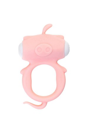 Виброкольцо на пенис A-Toys by TOYFA Kear, силикон, розовое, ? 2 см
