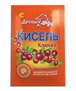 Кисель ДАЧНЫЙ Клюква гранулированный моментального приготовления в боксе 30 г