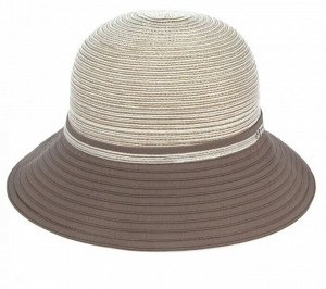 Шляпа Состав:  capron, polyester
Ширина поля:  8 см.
Диаметр шляпы:  30 см.
Высота тульи:  10 см.
Аксессуар:  лента.
Детали:  моделируемое поле.