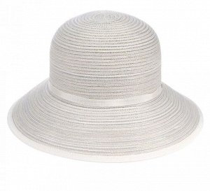 Шляпа Ширина поля:  8 см.
Диаметр шляпы:  31 см.
Высота тульи:  10 см.
Аксессуар:  лента.
Детали:  пластиковый каркас.
