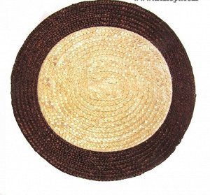 Шляпа Состав:  natural materials (соломка)
Ширина поля:  6,5 см.
Диаметр шляпы:  31 см.
Высота тульи:  9 см.
Аксессуар:  лента.
Детали:  нет.