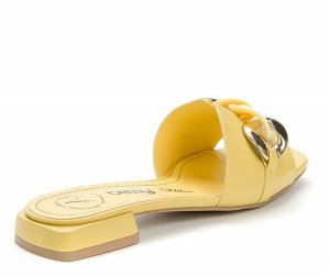 927008/05-04 желтый иск.кожа женские туфли открытые