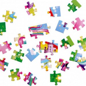 Puzzle Time Пазл детский «Единорожки №5», 54 элемента