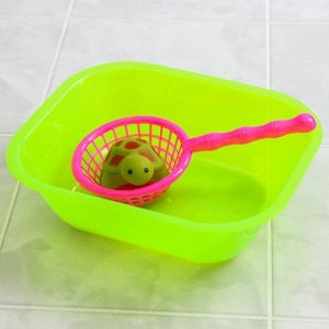 Набор резиновыx игрушек для игры в ванной «Морские забавы», 6 предметов, цвета МИКС