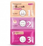 BIOAQUA Очищающие полоски для носа, 7г*3