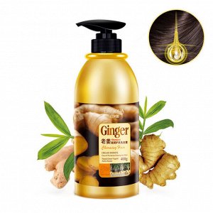 BIOAQUA. Шампунь для волос с имбирем, Ginger 400 мл