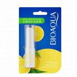 Бальзам для губ с сочным лимоном от Bioaqua Lemon Double Lip Balm
