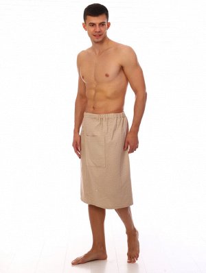 Полотенце махровое мужское банное,Килт банный мужской,Мужской килт для сауны с карманом