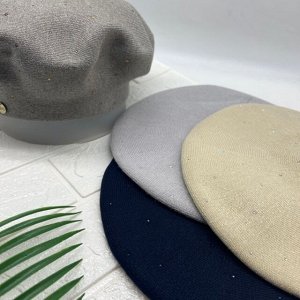 Комплект женский (берет+косынка) осень