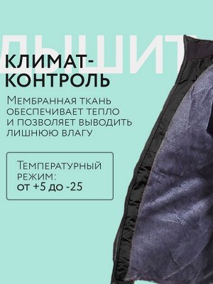 Мужская зимняя куртка с мембраной до -25. Отлично для города, активного отдыха, удобная для поездок в машине
